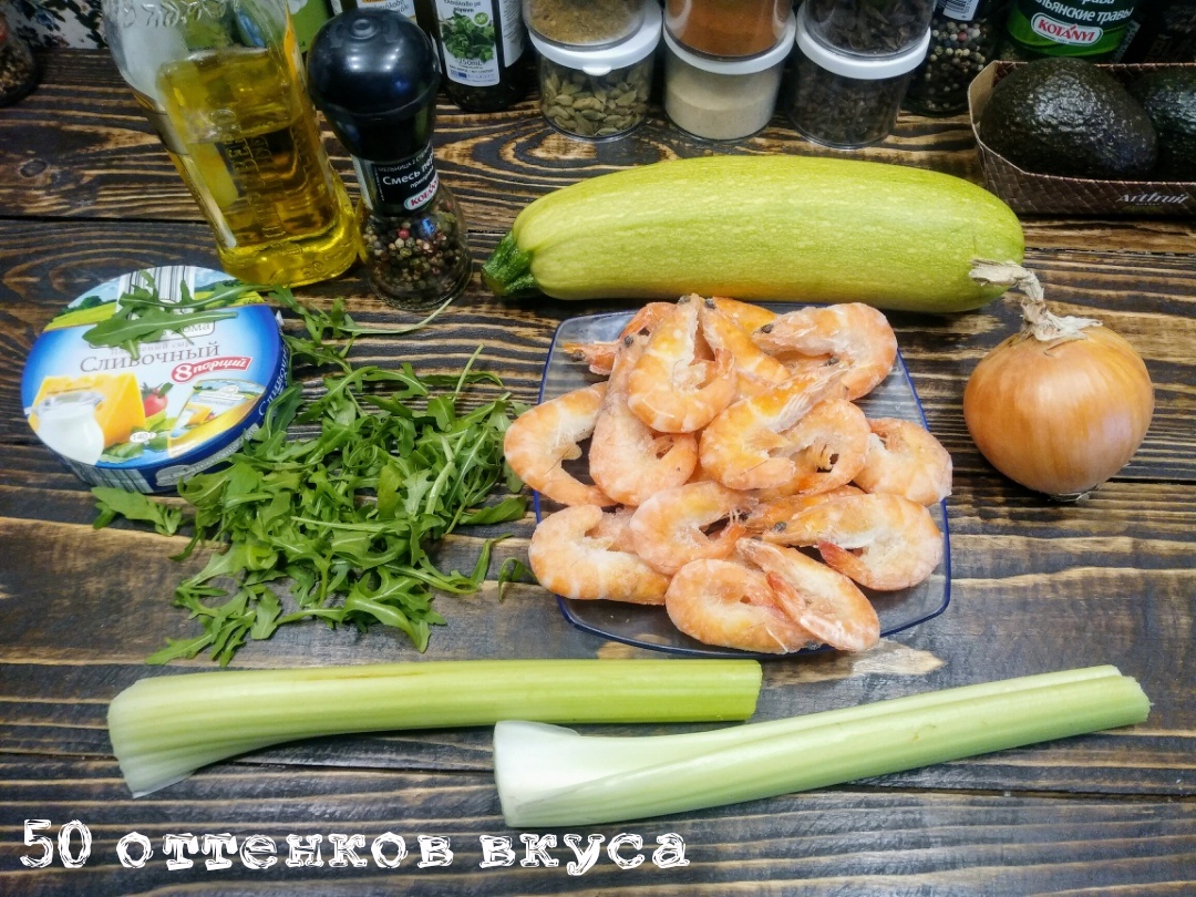 Креветки чем крупнее, тем лучше.