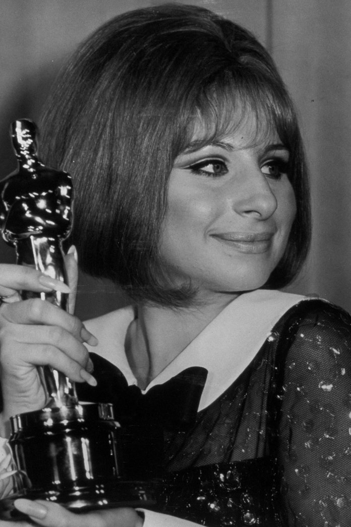 Стрейзанд на вручении премии "Оскар"