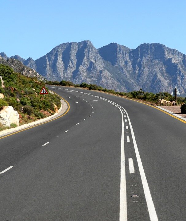 https://pixabay.com/photos/africa-asphalt-bend-colorful-curve-1239340/