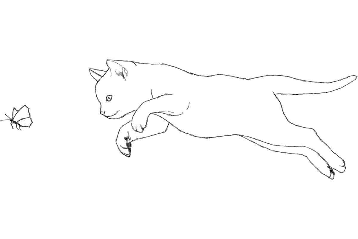 Ну и, как всегда, раскраска. "Бабочка спасается от Мрака"