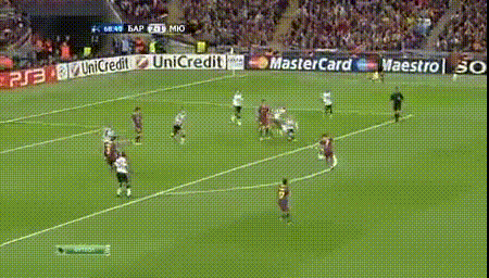 3:1. Давид Вилья. 69 минута.