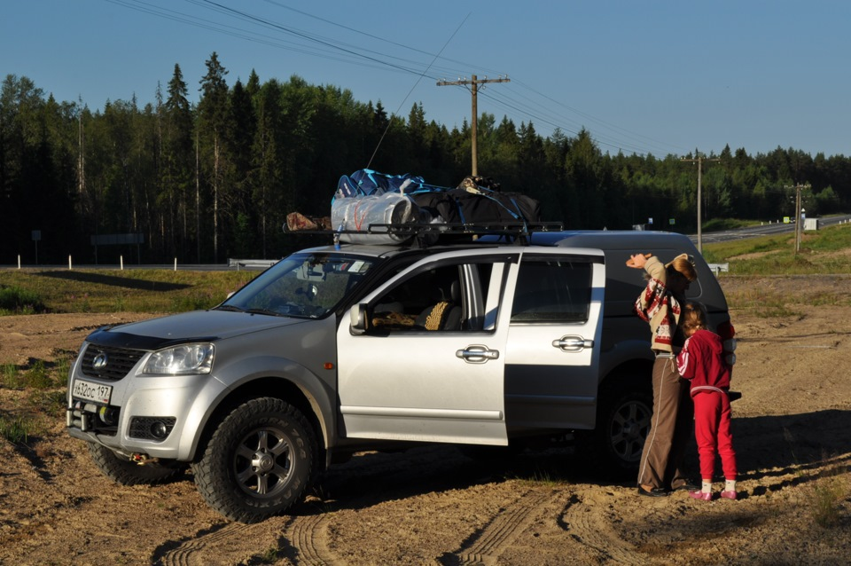 Завтрак в 8:00 где-то под Кондопогой