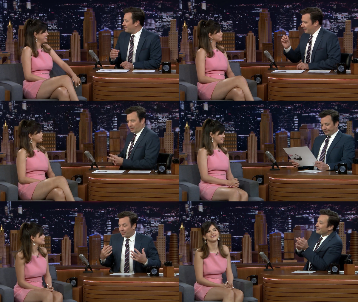 Селена Гомес и Джимми Феллон