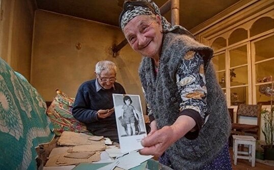 Семья долгожителей из России