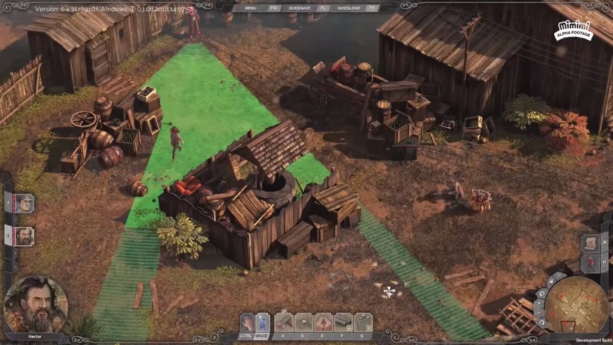 Здесь можно поиграть за маленького Купера, которого всему обучает папаша.