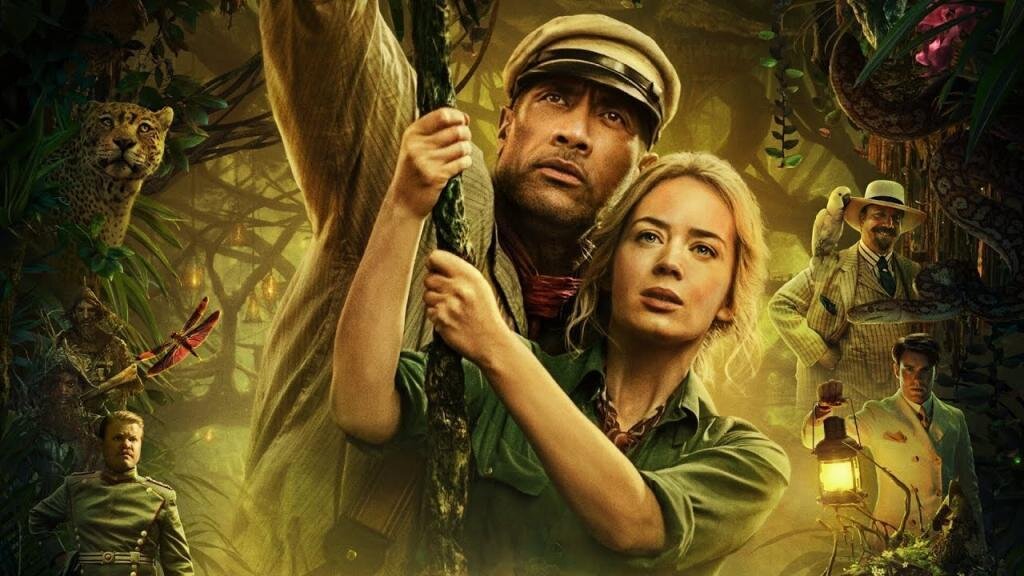 Колаж к фильму "Круиз по джунглям"