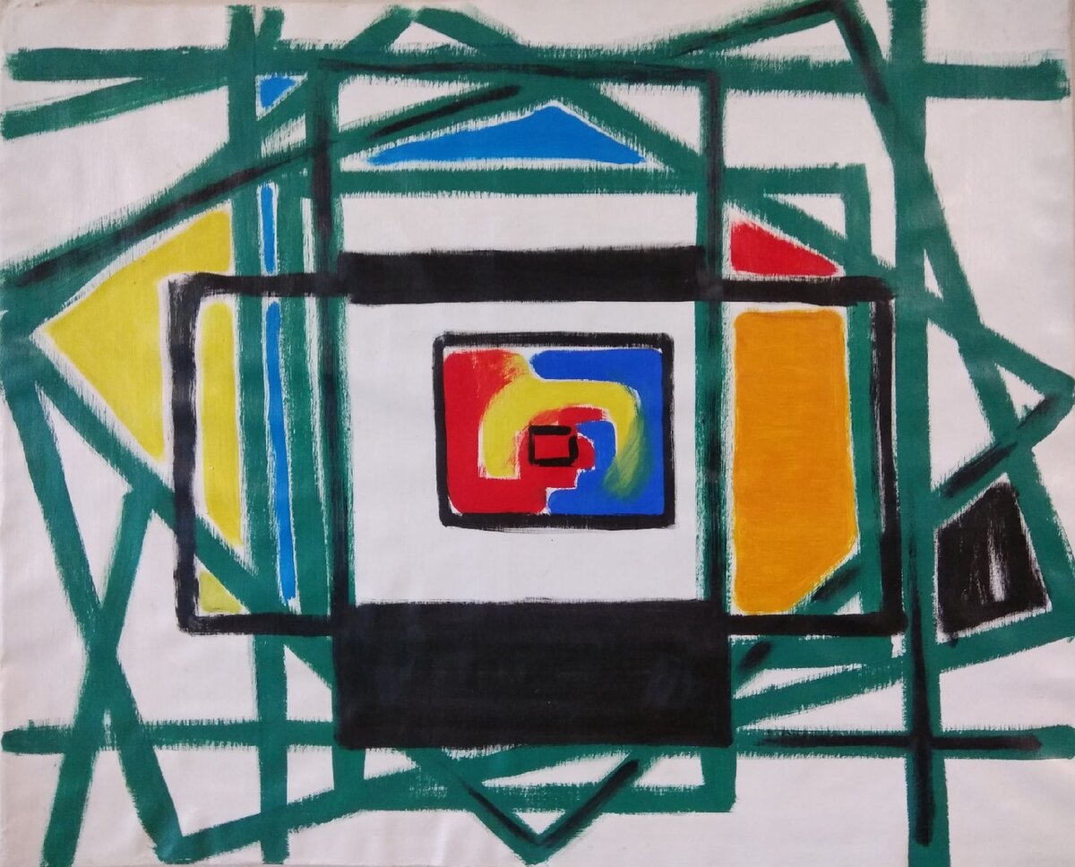 "Великий Будда" х/м 76х63 Д.Каргин 2004г.