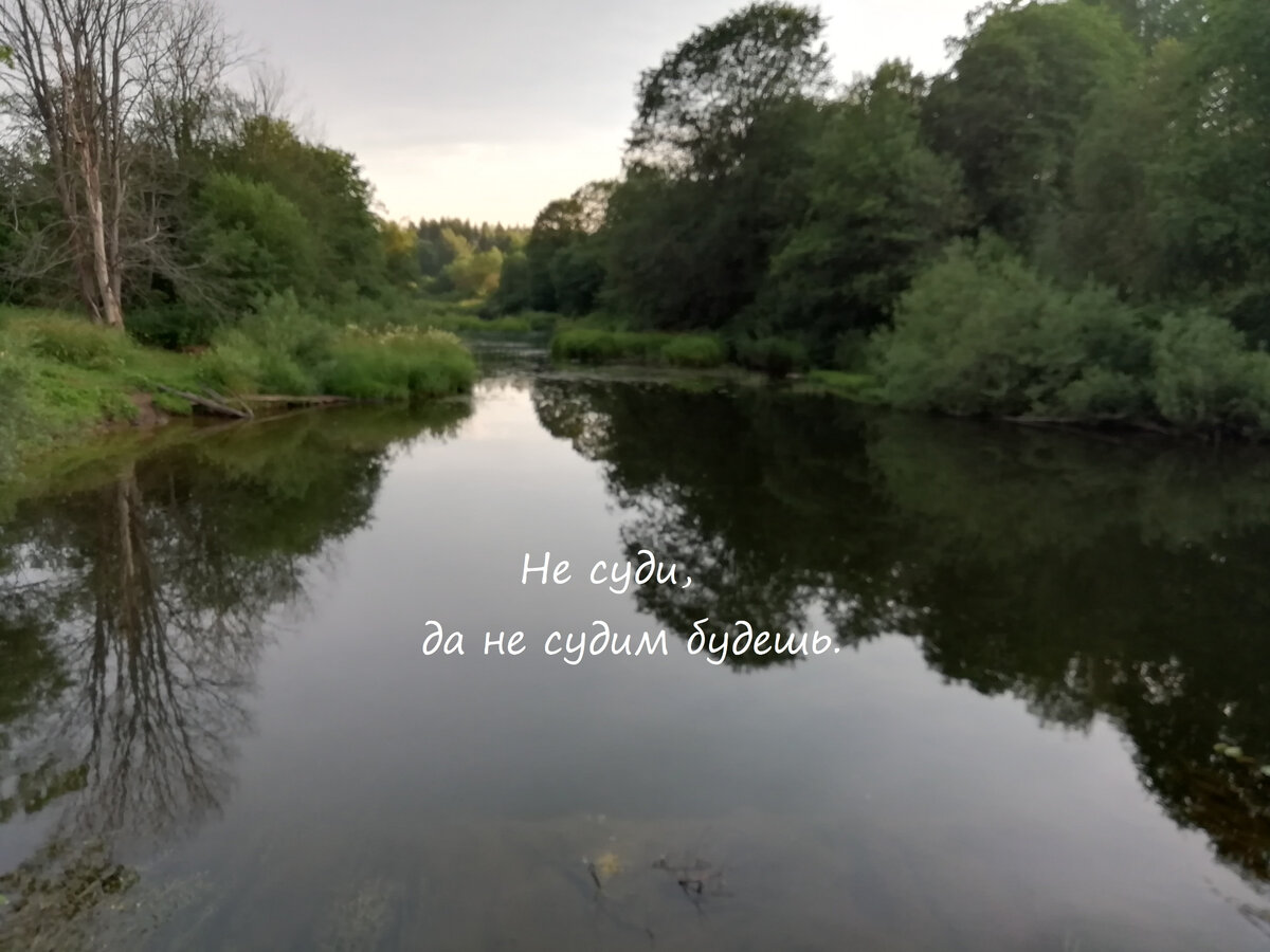Не суди...