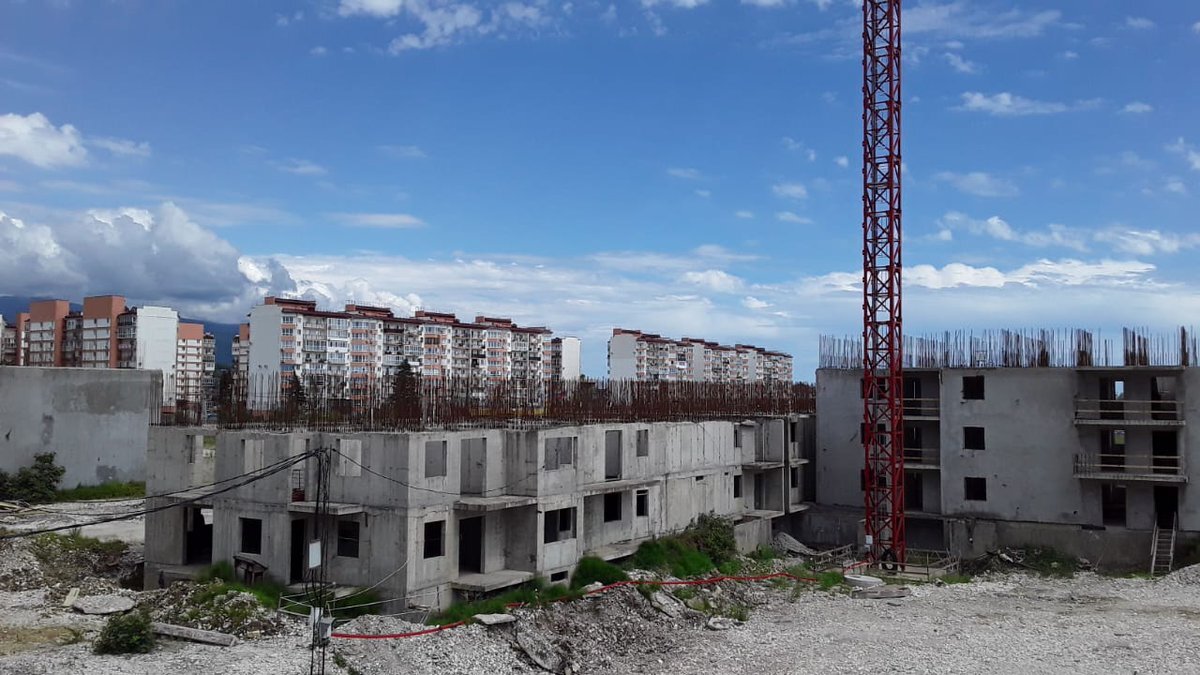Недострой РЖД, будущий ЖК «Фрукты» Сочи. Источник фото интернет