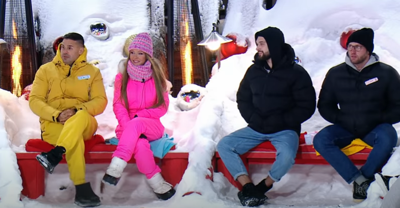 Сергей и Дарья Пынзарь, Денис Колесник, Дима Готвянский (фото из youtube.com)