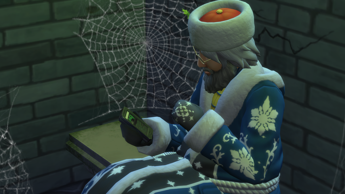 Даже Дед Мороз зависим от инета.