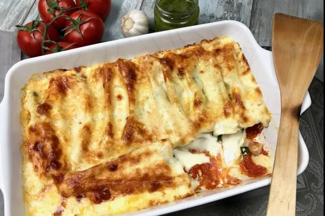 Каннеллони с сыром 