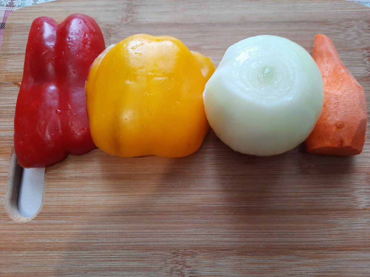 Овощи для риса