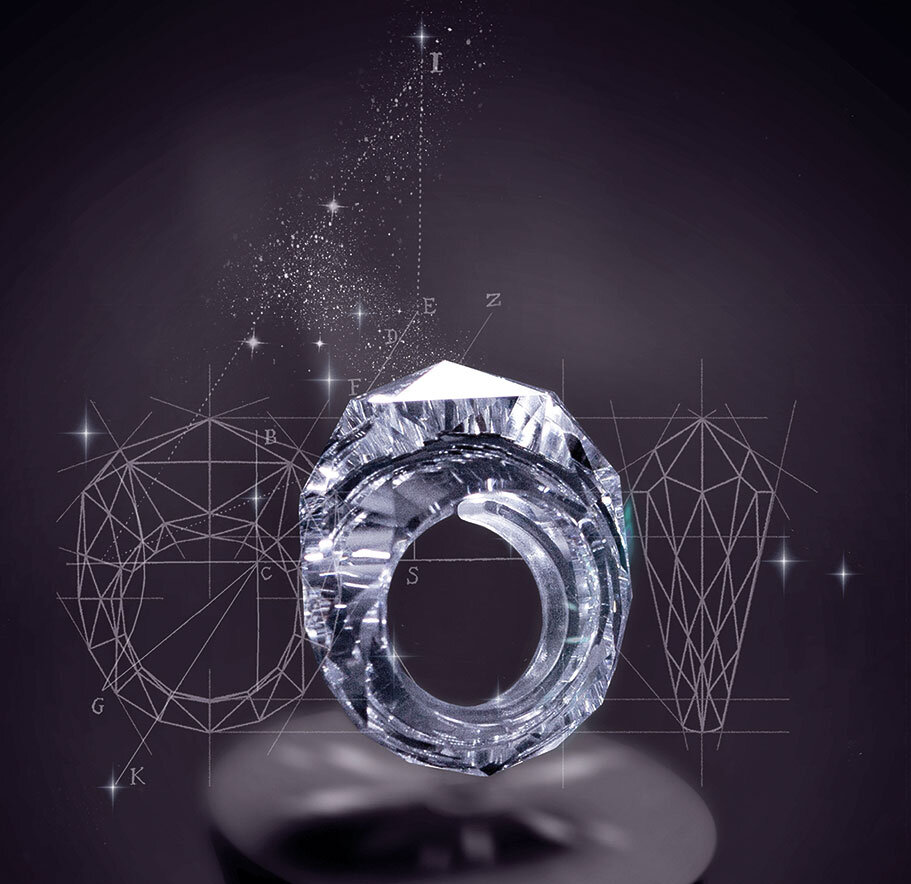 The World's First All Diamond Ring