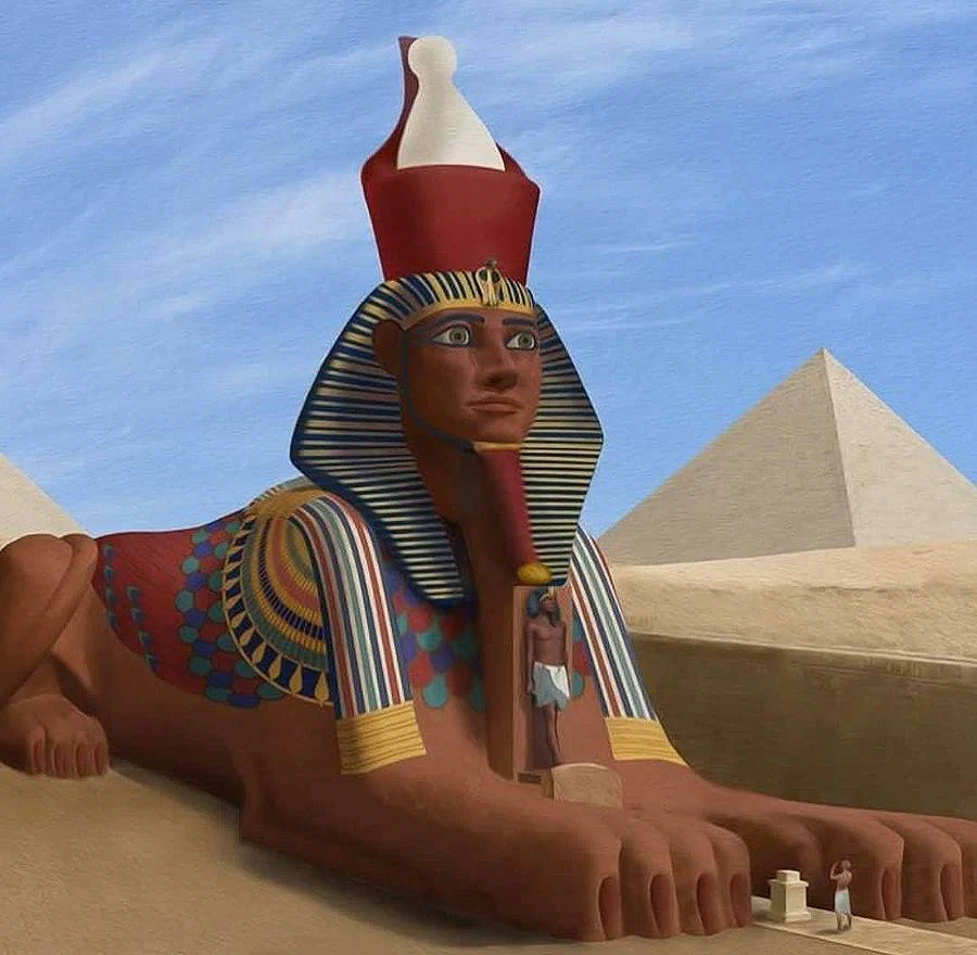 Сколько существовал древний египет. Сфинкс Египет фараон. Великий сфинкс Гизы. Пирамиды и сфинксы древнего Египта. Сфинкс статуя в Египте.