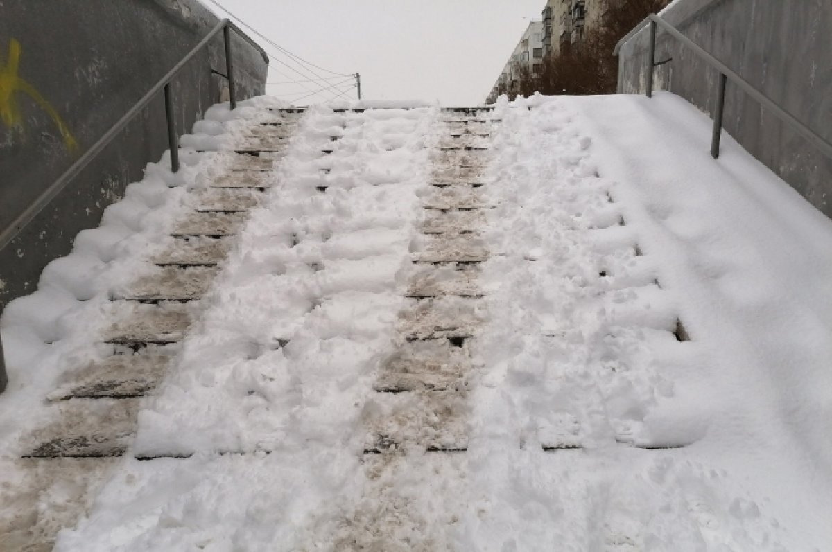    Оренбуржцы обратили внимание на состояние подземных переходов