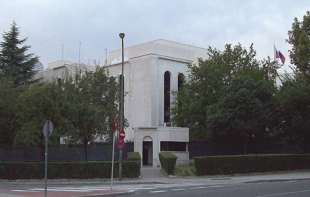    Здание посольства РФ в Мадриде  Luis García/CC BY-SA 3.0/Wikimedia
