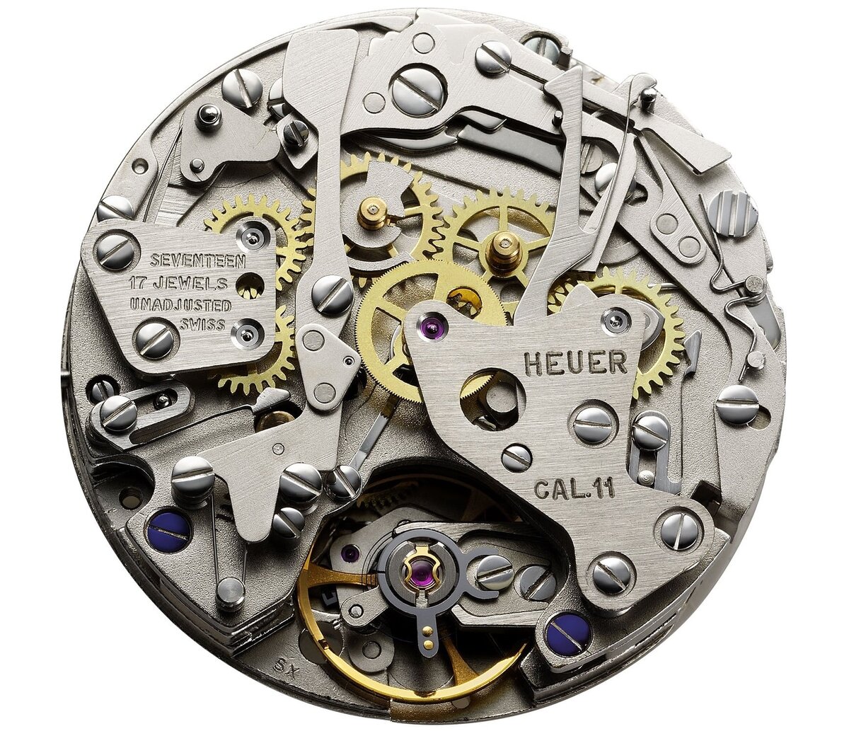 Calibre 11 tag Heuer