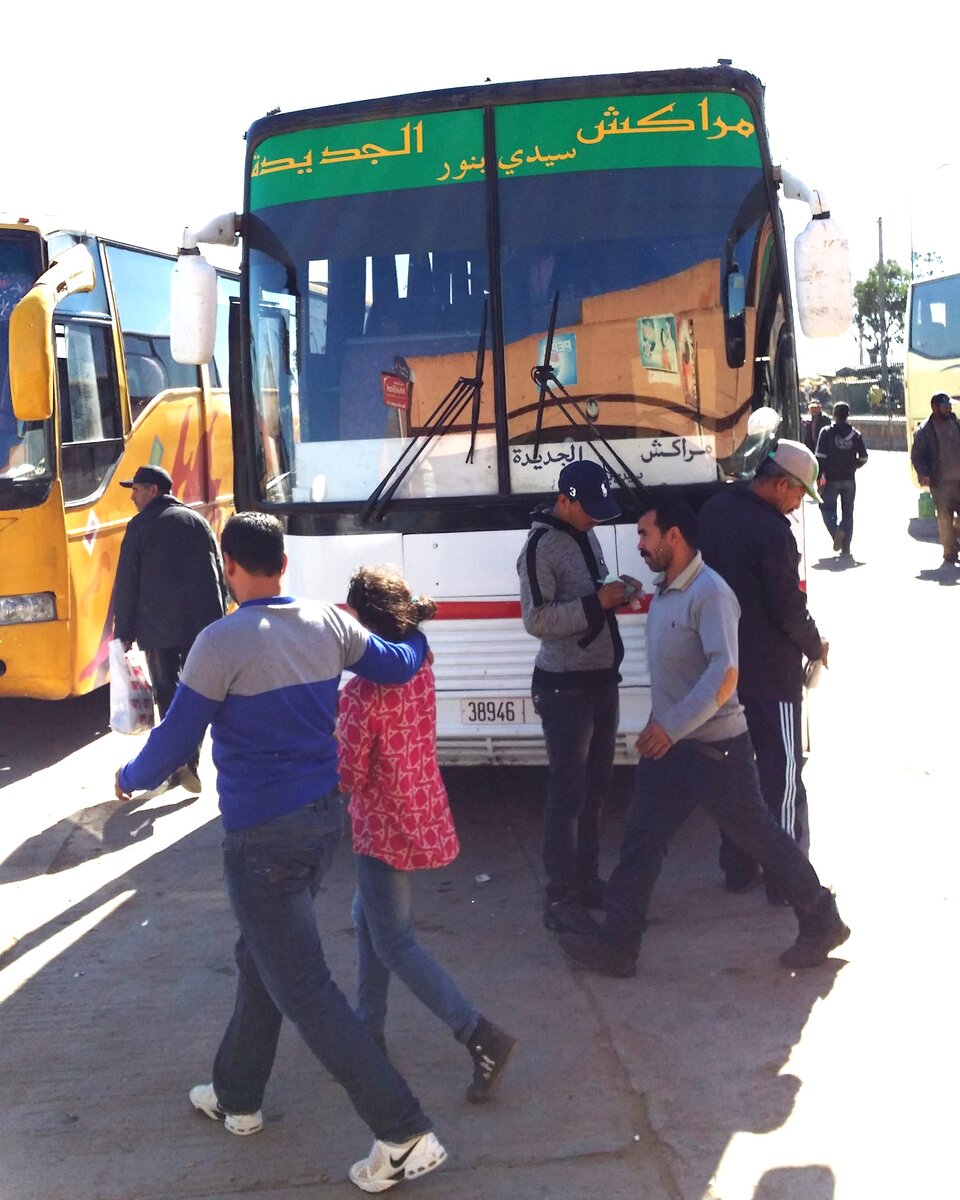 Автостанция, Марракеш, Марокко