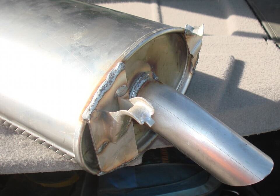 Прямоточный глушитель на ВАЗ