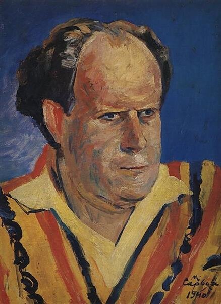 Мартирос Сарьян. Портрет кинорежиссера Сергея Эйзенштейна, 1940