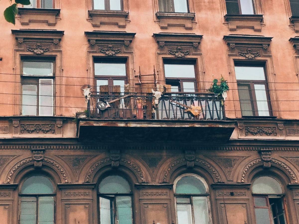 Типичные питерские балконы