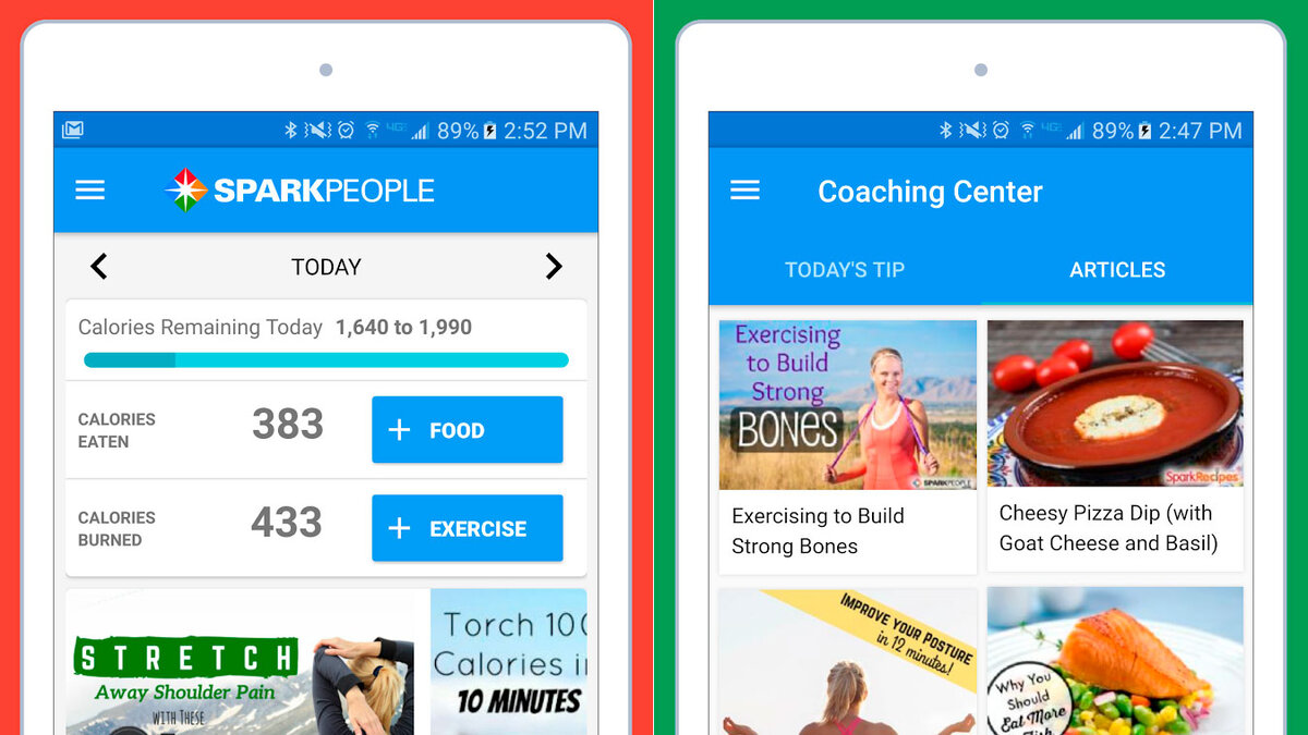 6 лучших приложений для подсчета калорий на Андроид | человек в движении |  Дзен
