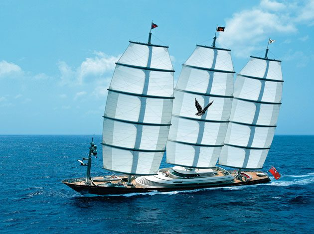 Яхта  Maltese Falcon