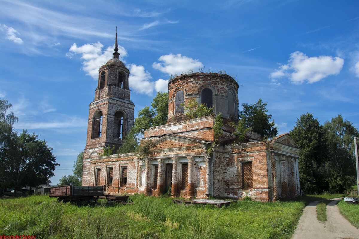 Горки 16 село горки фото. Заброшенная Церковь Георгия Победоносца Мытищи. Поддыбье (Ивановская область).