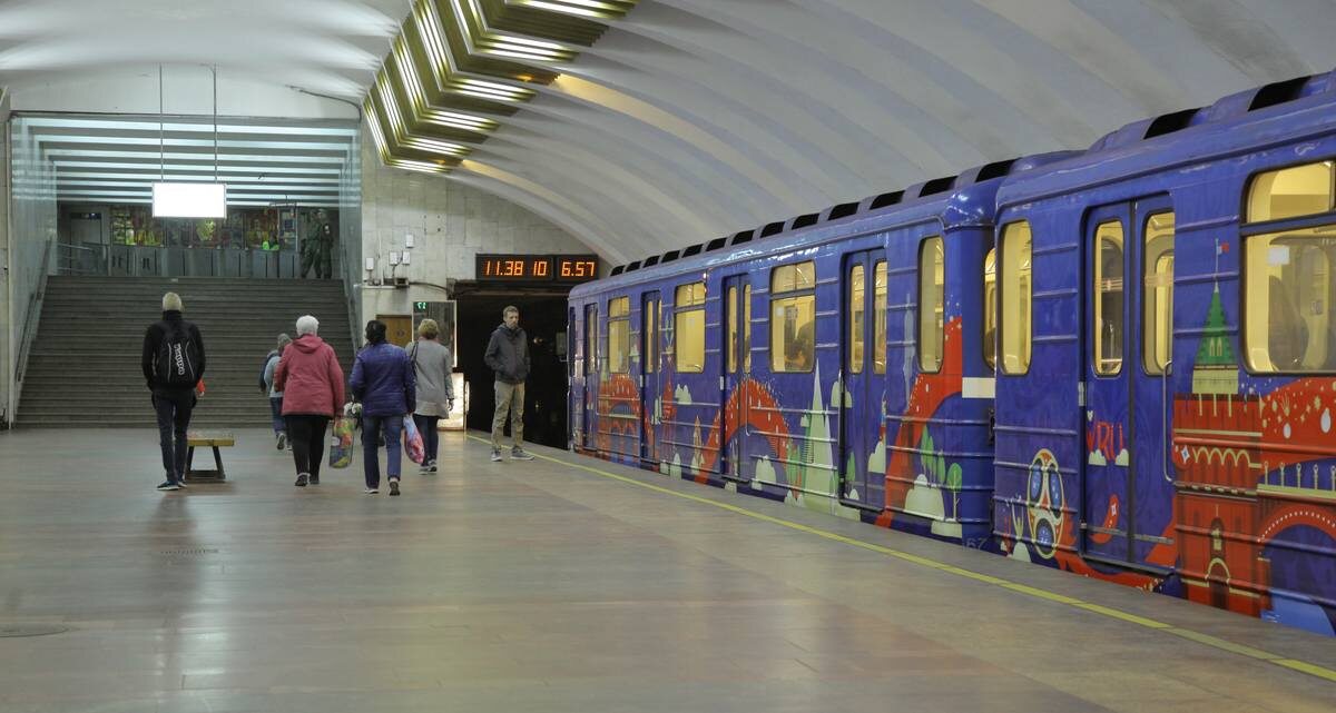 Станция нижегородского метро «Ленинская». Фото: Андрей Абрамов