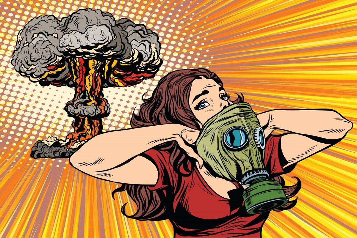 Девушка и ядерный взрыв