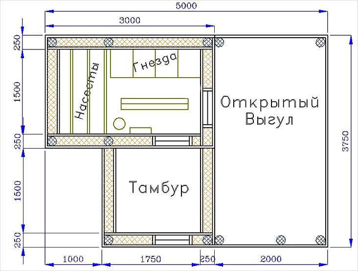 Птичник своими руками