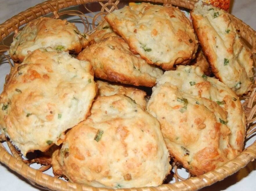Печенье с луком фото
