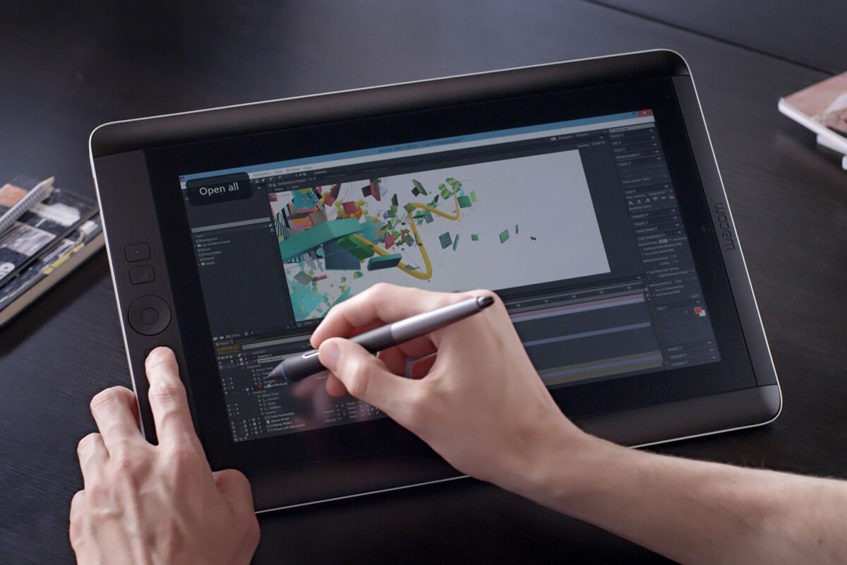 Для чего нужен планшет. Wacom Cintiq Companion. Дизайнерский планшет. Рука с графическим планшетом. Графический планшет для ноутбука.