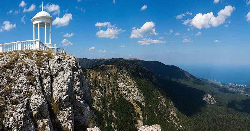 Серебряная беседка Крым ай Петри