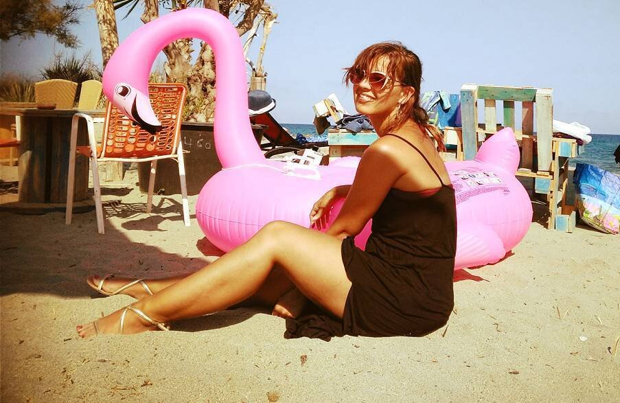 Мари Крайон, фото из Instagram художницы. 