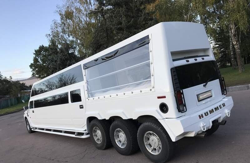 Лимузин Hummer 8 колёсный