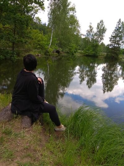 На берегу речки Вори. Фото автора