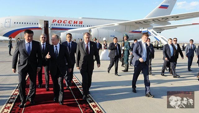 В Киргизию прибыл Президент РФ - Владимир Путин