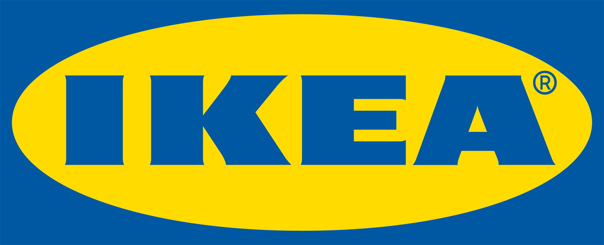 Новый логотип Икея 2019