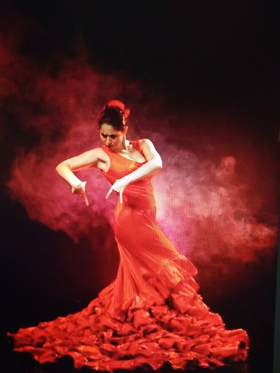 Танцовщица фламенко