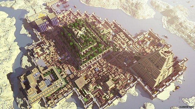Вавилон. С сайта https://minecraft-set.3dn.ru