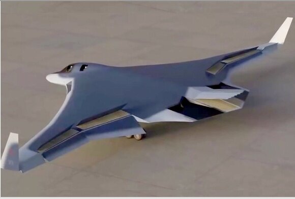  Российский бомбардировщик «шестого поколения» ПАК ДА

