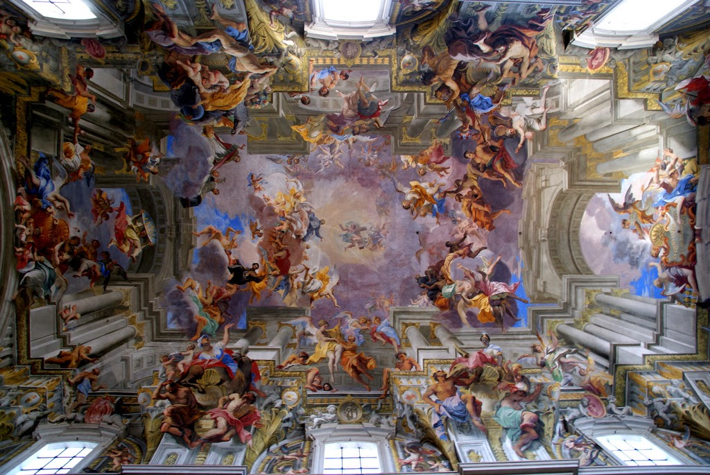 ЦЕРКОВЬ САНТ-ИНЬЯЦИО ДИ ЛОЙОЛА В РИМЕ. Источник:  http://www.ciao-bellaitalia.com/2014/02/blog-post_1557.html?m=1