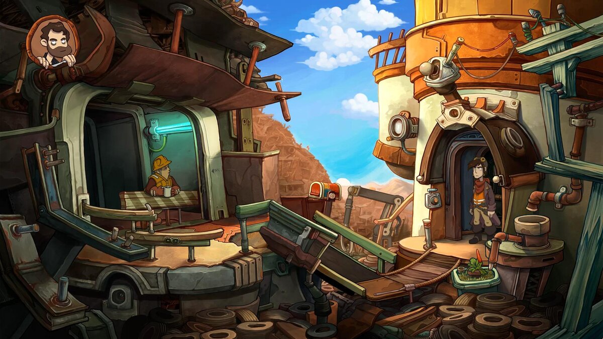 Deponia: The Complete Journey – забавные приключения на планете из мусора |  GameHata | Дзен