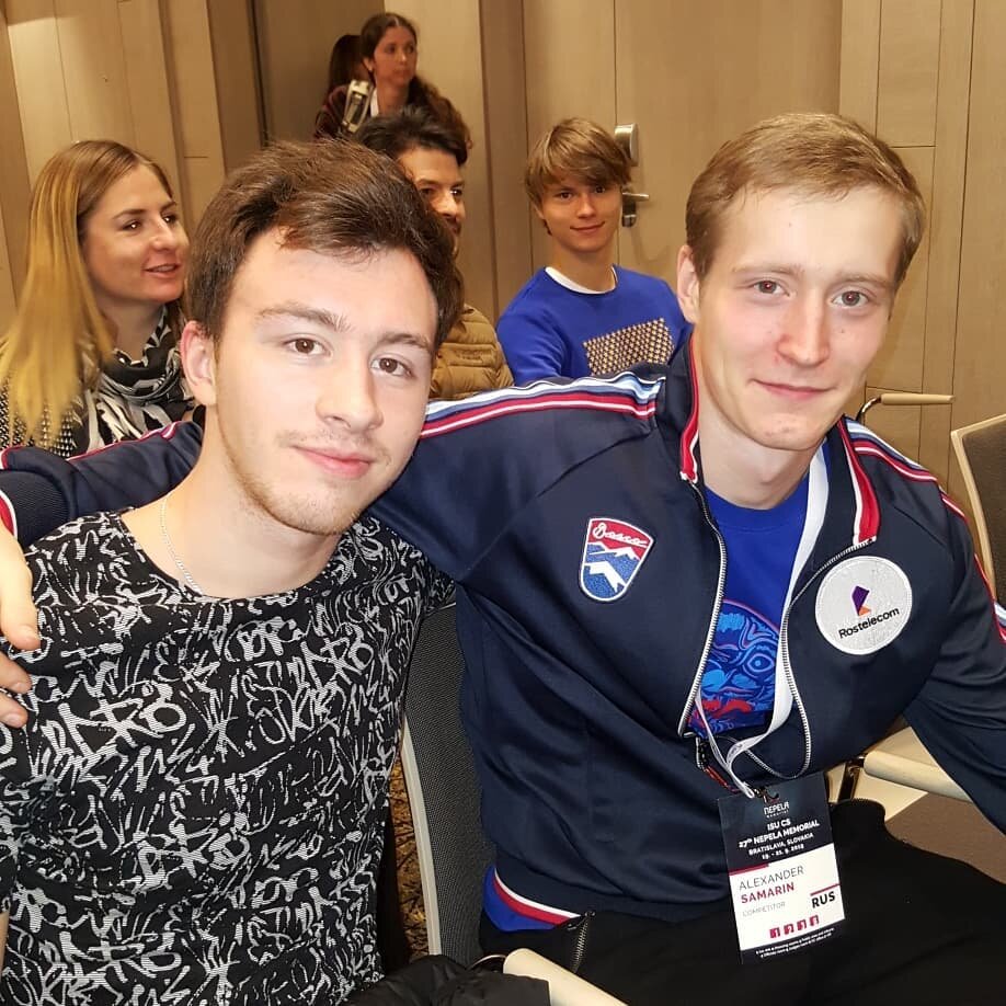 Дмитрий Самарин фигурист