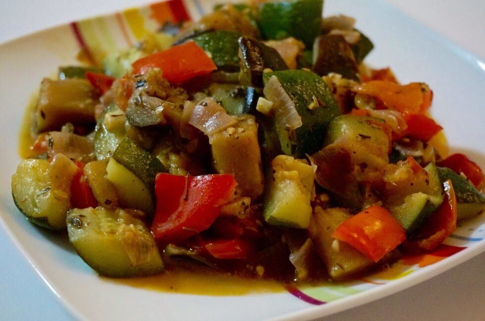 Рагу овощное в духовке рецепт с фото