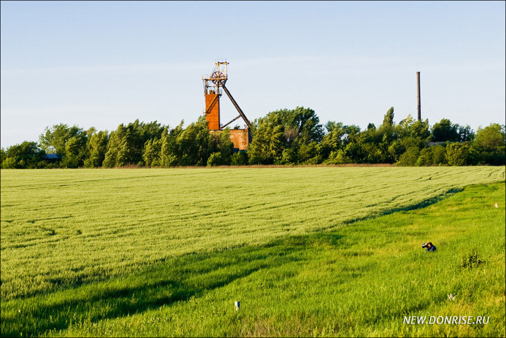 Копёр шахты «Краснодон 1933»