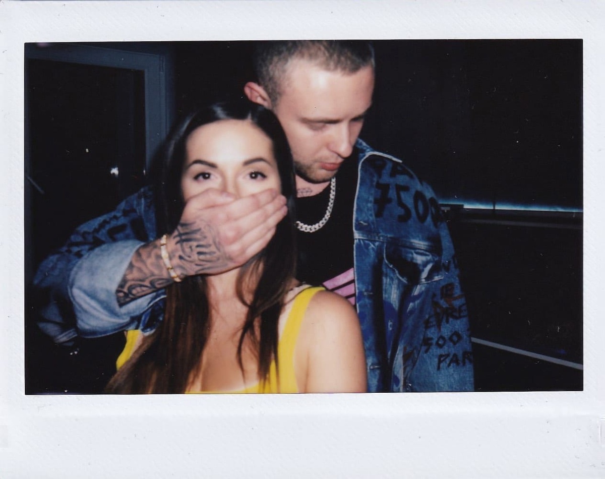 Nyusha и Егор Крид во время записи трека