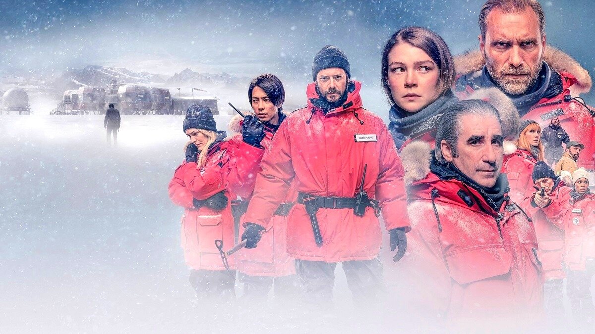 "10 негритят" Агаты Кристи и теперь живее всех живых! Сегодня - в красном прикиде и в Антарктиде. 